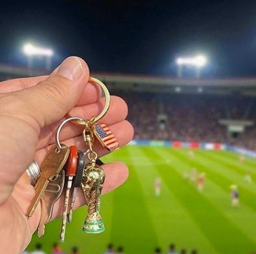 FIFA World Cup 2026 USA Trophy Key Chains