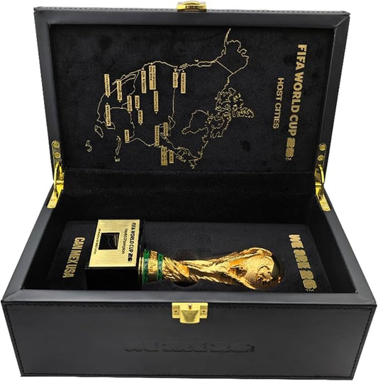Trophy Replica with DIY Champion Flag – Luxury Wood