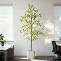 Bailikang 6FT Artificial Black Olive Tree Artificial Olive Plants, Tall Faux Olive Tree Faux Silk Plant Fake Plant Ultra-Realistic Silk Leaves & Natural Trunk Indoor Outdoor Use