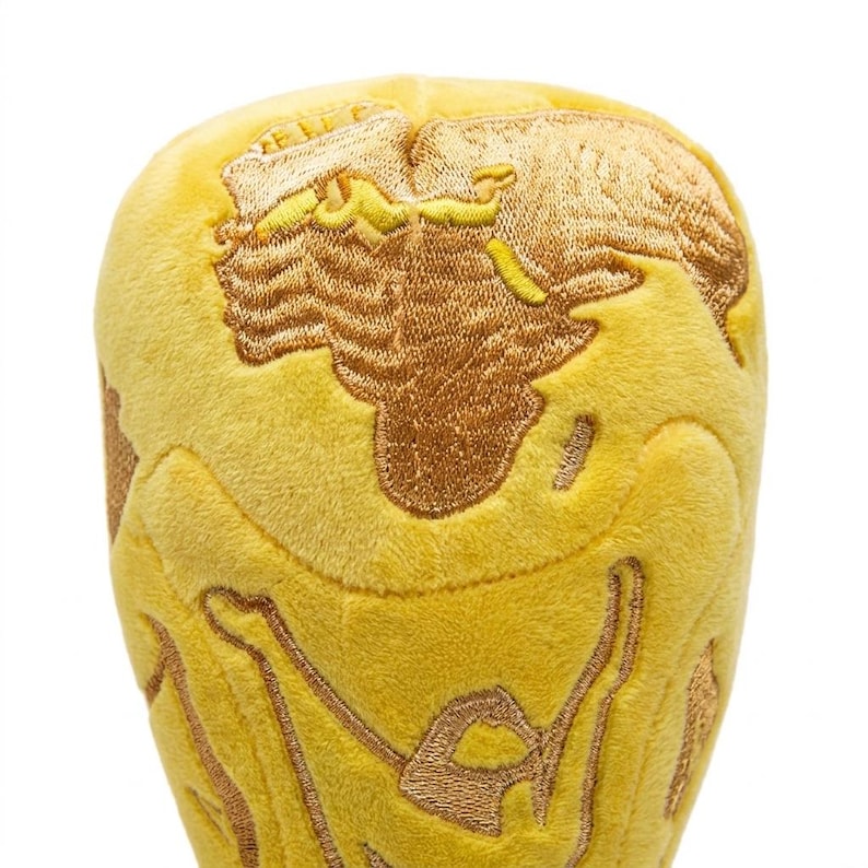 World Cup Trophy Plush Toy, 25cm Soft Stuffed Soccer Trophy Doll