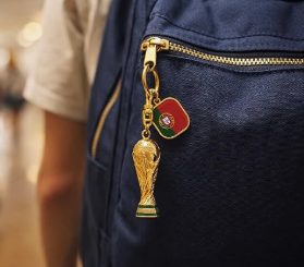FIFA World Cup 2026 Portugal Trophy Key Chains