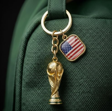 FIFA World Cup 2026 USA Trophy Key Chains